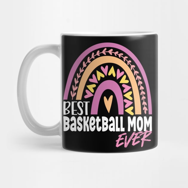 Best Basketball Mom Ever by White Martian